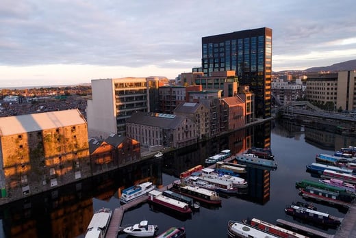 grand canal,downhill grand canal dock, dublin