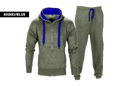 Mens Hooded Tracksuit Set Wowcher