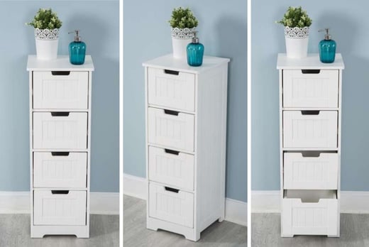 4 Drawer Bathroom Unit Shop Livingsocial