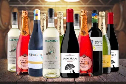 Crate of Mixed Wines Wowcher