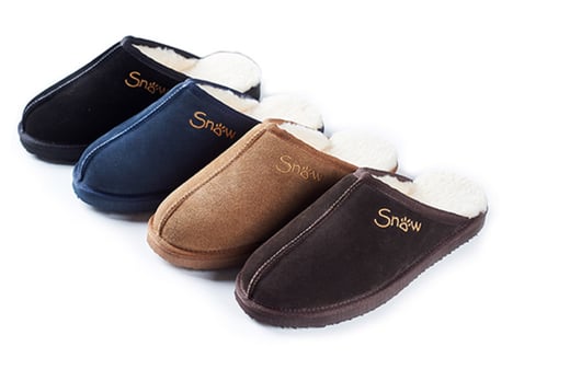 mens snow paw slippers