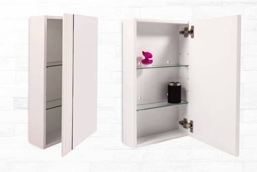White Single Door Cabinet Bathroom Deals In Shop Livingsocial