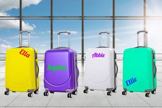 personalised hand luggage case