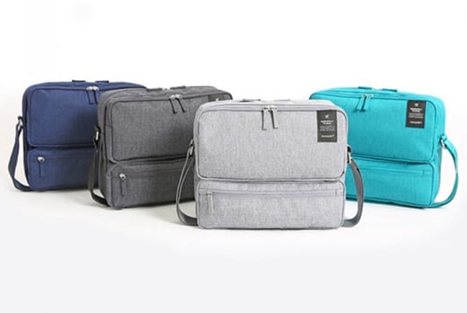 multi compartment carry on luggage