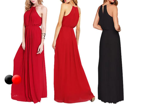 Pleated Maxi Dress - 2 Colours! | Manchester