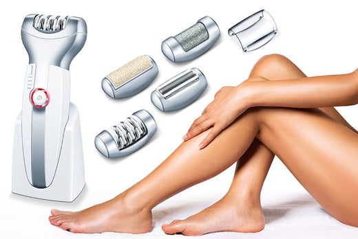 Elle by Beurer HLE 60 - 3-in-1 Epilation, Shave and Exfoliation ...