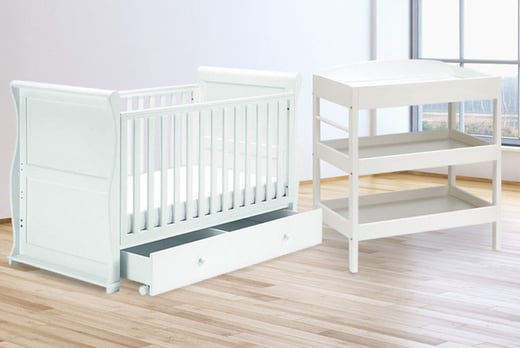 Cotbed Dresser Set Nursery Deals In Shop Wowcher