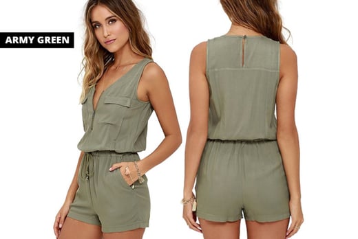 military playsuit