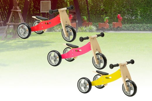 nicko wooden balance bike