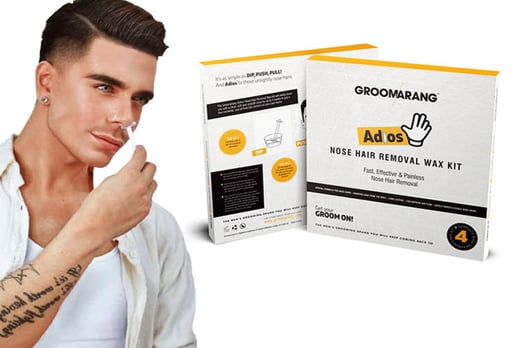 Adios Nose Hair Waxing Kits Male Grooming Deals In Blackpool