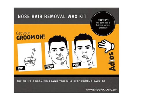 Adios Nose Hair Waxing Kits Male Grooming Deals In Blackpool