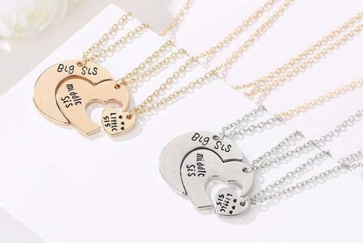 3 sisters necklace set