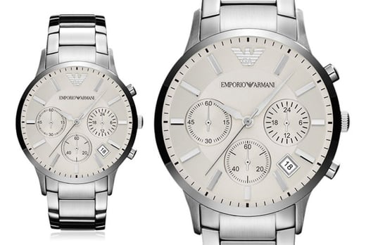 mens designer watches armani