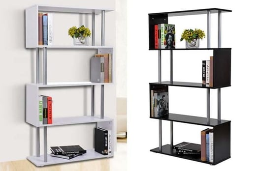 S Shaped Bookshelf Unit Storage Solutions Deals In Dublin North