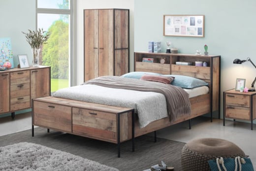 Rustic Bedroom Furniture Set Shop Wowcher