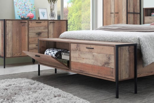 Rustic Bedroom Furniture Set Shop Wowcher