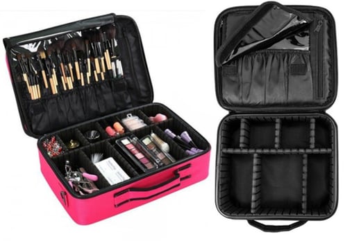Multi Compartment Makeup Bag | Edinburgh | Wowcher