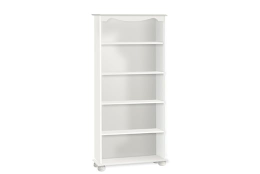 White One Size Steens Bookcase