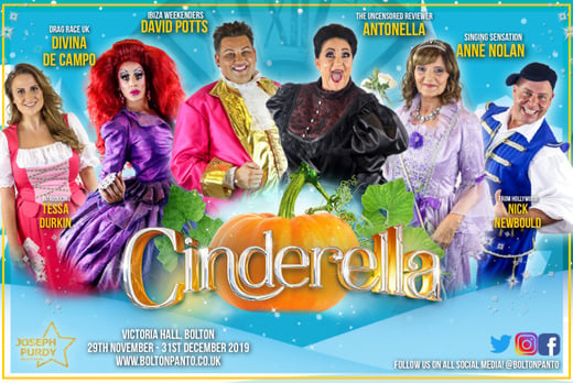 Cinderella Christmas Pantomime Manchester Wowcher