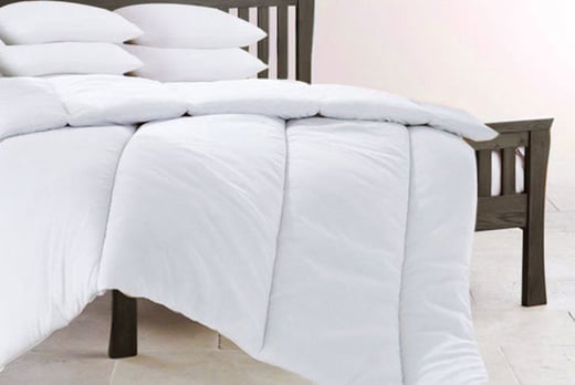 13 5 Tog Duvet 4 Pillows Bedding Deals In Shop Wowcher