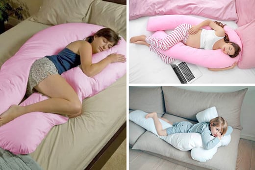 u shaped support pillow