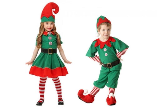 girls elf costume