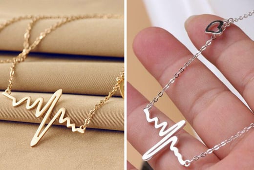 Heartbeat Pendant Jewellery Deals In Shop Livingsocial
