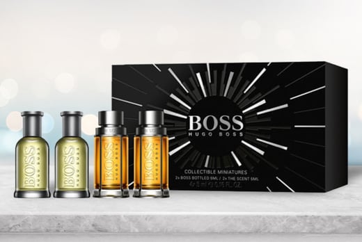 hugo boss collectible miniatures price