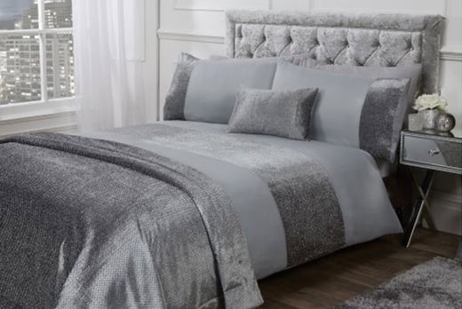 Luxury Velvet Duvet Set Bedding Deals In Shop Livingsocial