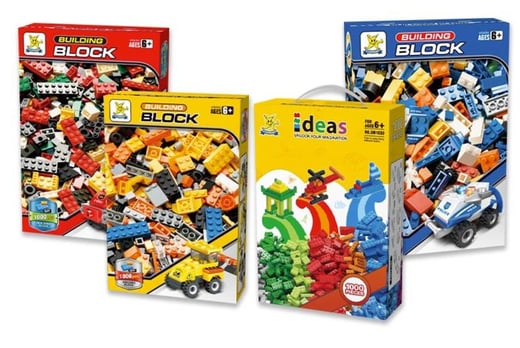 1000 piece building block set