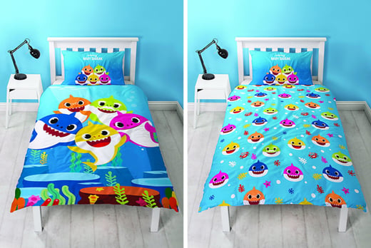 Baby Shark Duvet Set Shop Wowcher