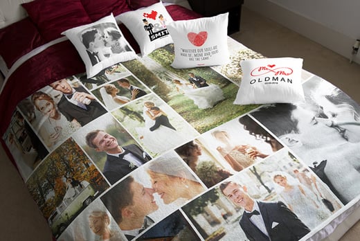 Personalised Photo Blanket Soft Furnishings deals in Shop LivingSocial