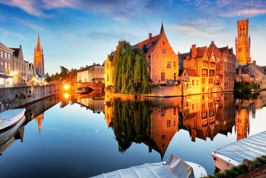 Central Bruges Stay & Eurostar - Wowcher