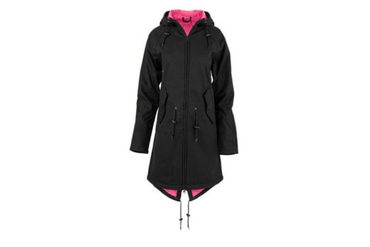 fleece lined raincoat womens