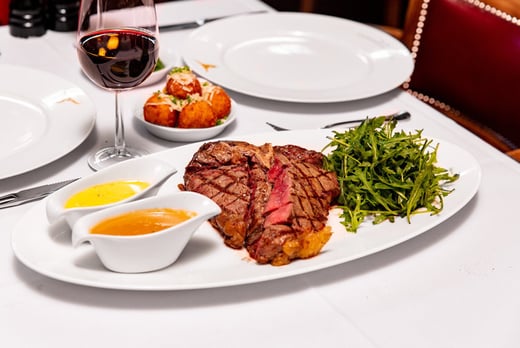 3-Course Dining & Cocktails for 2 @ MPW London Steakhouse Co.