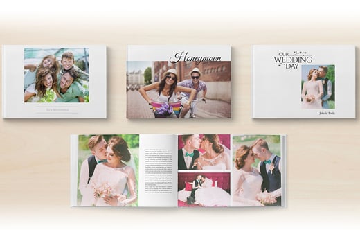 A4 & A5 Hard Cover Photo Books - Wowcher