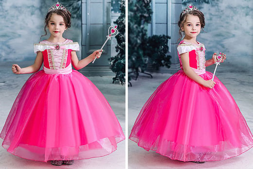 Pink Little Princess Dress Gown For Little Girls One | lupon.gov.ph