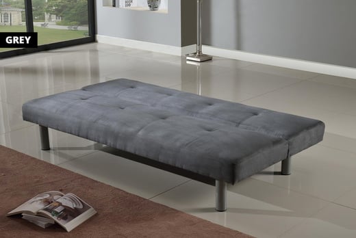 Monza Faux Suede Sofa Bed Sofas Futons Deals In Wowcher