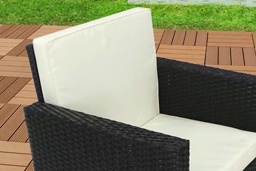 4pc Rattan Garden Set | Garden Furniture deals in Shop | LivingSocial