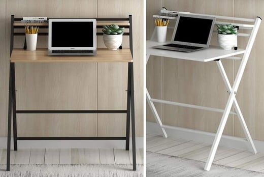 Modern Folding Desk 4 Colours Storage Solutions Deals In