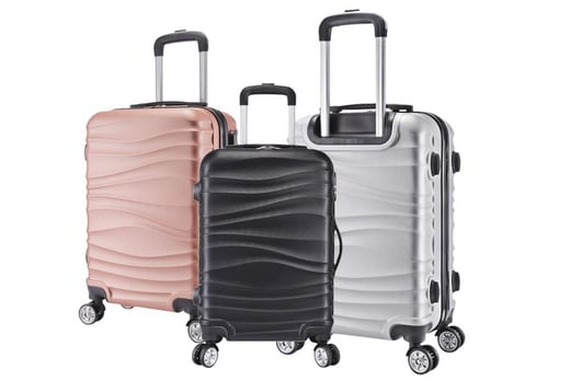 suitcase and hand luggage set