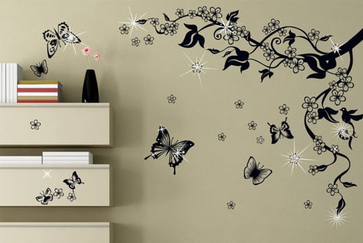 Crystal Wall Stickers | Shop | Wowcher