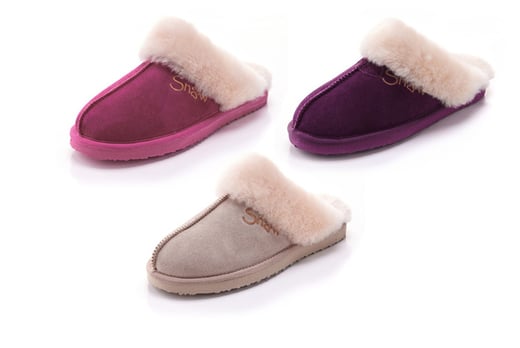 snow sheepskin slippers