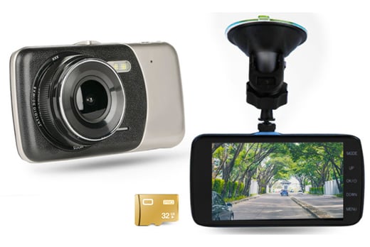 dash camera for car front and back