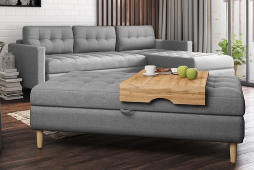 Copenhagen Grey Corner Sofa