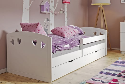 childrens bed with mattress