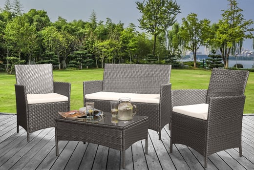 4pc Garden Furniture Set Garden Deals In Shop Livingsocial