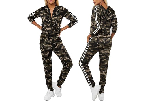 army colour tracksuit