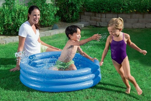 ways to heat a paddling pool