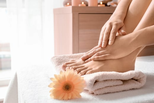 Foot Treatment, Stock Image